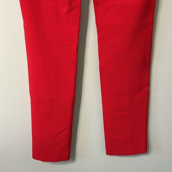 ALC Red Conway Trouser Double Split Bootcut Flair Split Hem Pants Sz 8 - Picture 9 of 15